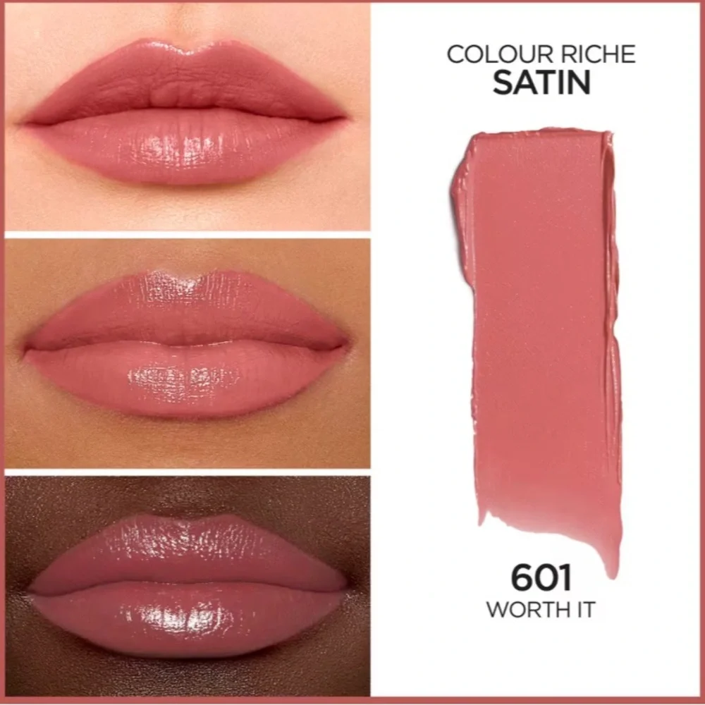 🦋L’Oréal Worth It Lipstick & Lip Liner New FullSz
